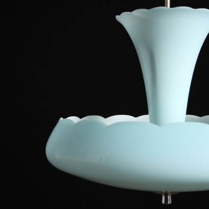 modernariato, modernariato di design, lampadario, lampadario modernariato, lampadario di modernariato, lampadario italiano, lampadario vintage, lampadario anni '60, lampadario design anni 60,Lampada Anni 40