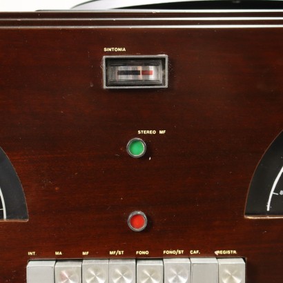 Briovega RR126 Radiophonograph Wood Italy 1970s