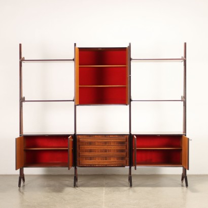 modernariato, modernariato di design, libreria, libreria modernariato, libreria di modernariato, libreria italiana, libreria vintage, libreria anni '60, libreria design anni 60,Libreria Anni 60