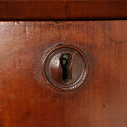 Konsole mit Spiegel Karl X Kirschbaum Italien XIX Jhd