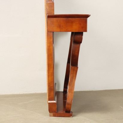 Konsole mit Spiegel Karl X Kirschbaum Italien XIX Jhd