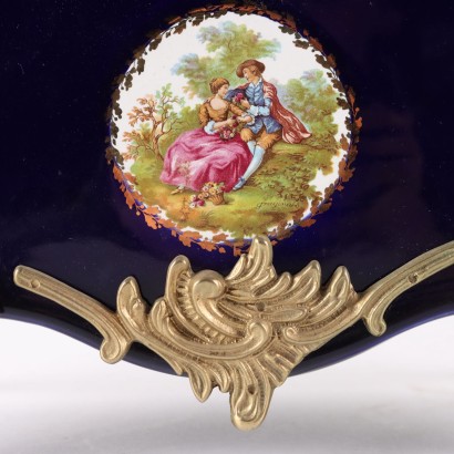 Trittico Orologio in Stile Barocchetto