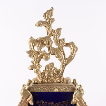 Trittico Orologio in Stile Barocchetto