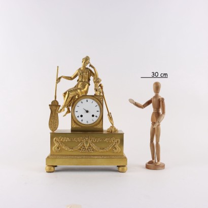 Tischuhr Bronze Frankreich XIX Jhd
