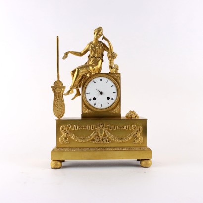 Tischuhr Bronze Frankreich XIX Jhd