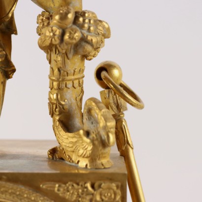 Tischuhr Bronze Frankreich XIX Jhd