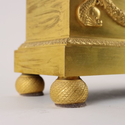 Tischuhr Bronze Frankreich XIX Jhd