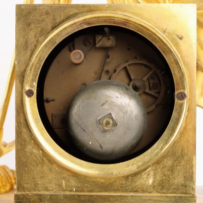 Tischuhr Bronze Frankreich XIX Jhd