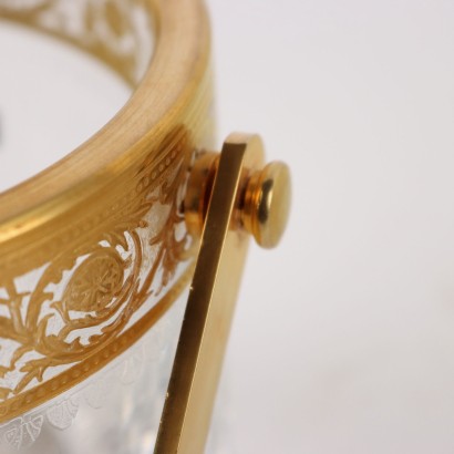 Eiskübel Thistle Gold Kristall Frankreich XX Jhd