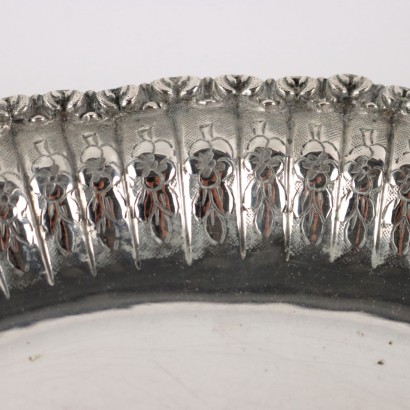 Centro de mesa de plata Dabbene Milano