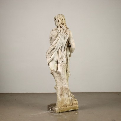 antiquariato, statue, antiquariato statue, statue antiche, statue antiche italiane, statua di antiquariato, statua neoclassico, statua del 800,Statua Femminile Allegoria Estate in Gra