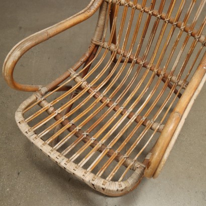 Sillones de bambú de los años 70