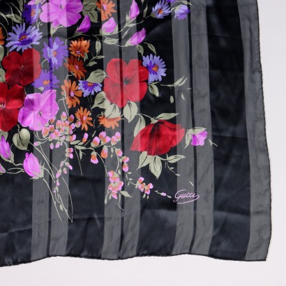 Vintage Gucci Schal Seide Italien