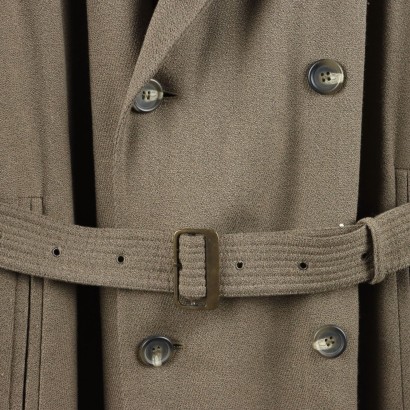 Vintage Armani Herrenmantel Wolle Gr. 48 Italien 1980er