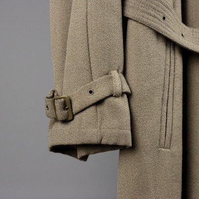 Vintage Armani Herrenmantel Wolle Gr. 48 Italien 1980er