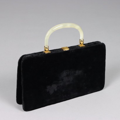 Vintage Tasche Samt Italien 1960er-1970er