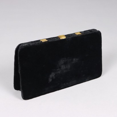 Vintage Tasche Samt Italien 1960er-1970er