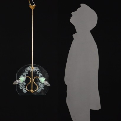Candelabro, lámpara de los años 50