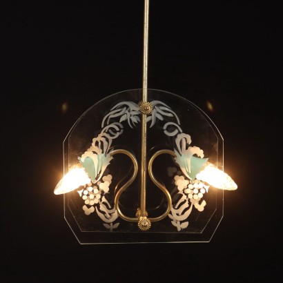 Candelabro, lámpara de los años 50