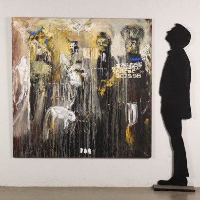 arte, arte italiana, arte Contemporanea italiana, arte Contemporanea,Dipinto di Soly Cissé,Copinage,Soly Cissé,Soly Cissé,Soly Cissé,Soly Cissé,Soly Cissé