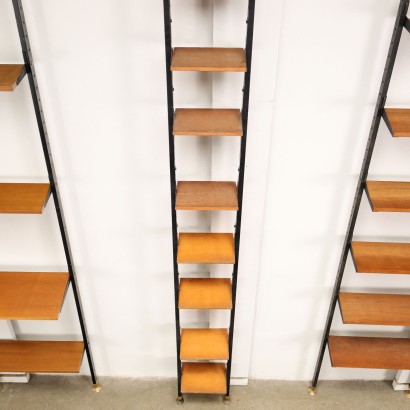 Libreria 3 moduli ,Gruppo Libreria Anni 50-60