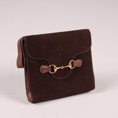 Gucci Vintage braune Pochette