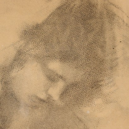 Disegno di Ambrogio Antonio Alciati ,Studio per volto di Madonna ,Ambrogio Antonio Alciati,Ambrogio Antonio Alciati,Ambrogio Antonio Alciati,Ambrogio Antonio Alciati
