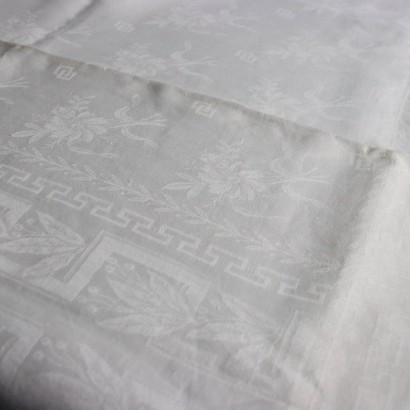 Nappe avec 12 Serviettes Flandre Italie XXe Siècle