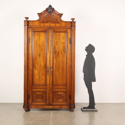 Armoire Umbertino Noyer Italie XIXe Siècle