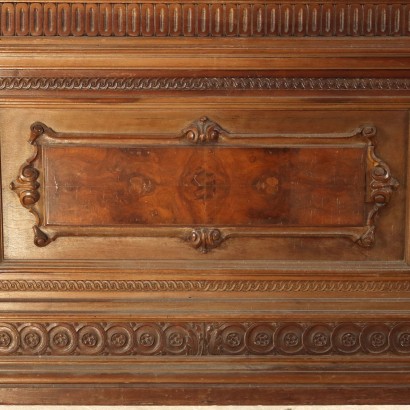 Cama de matrimonio de estilo neorrenacentista