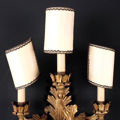 Coppia di Appliques in Stile
