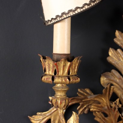 Coppia di Appliques in Stile