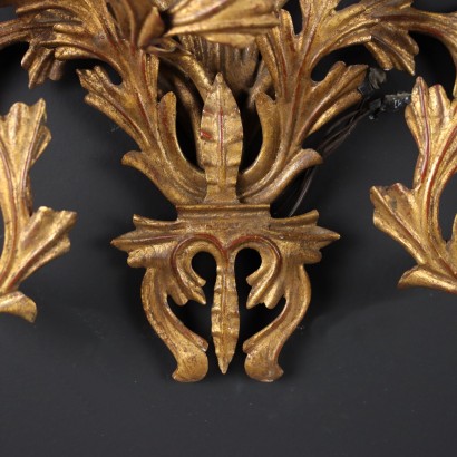 Coppia di Appliques in Stile