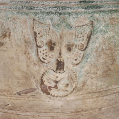 Vase Keramik China Ming-Zeit (1368-1644)