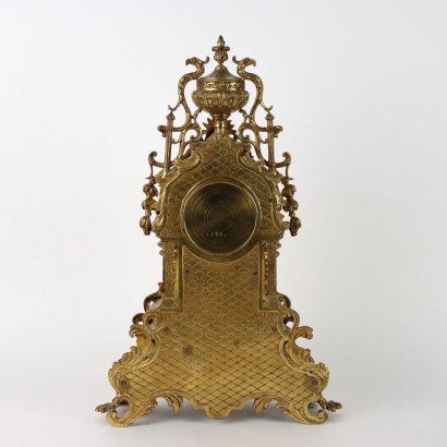 Horloge de Table Éclectique Bronze Doré Europe XIXe Siècle