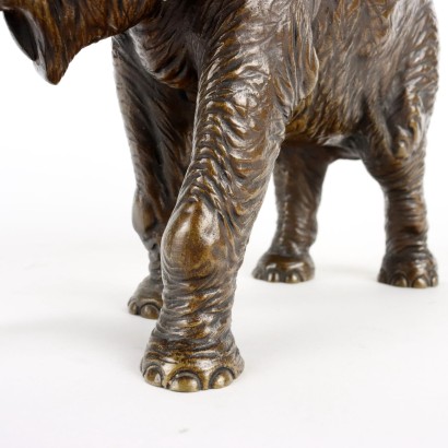 Éléphant en Bronze Europe XXe Siècle
