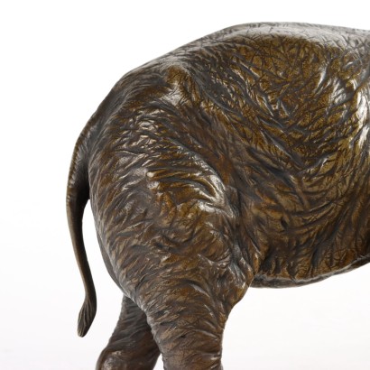 Éléphant en Bronze Europe XXe Siècle