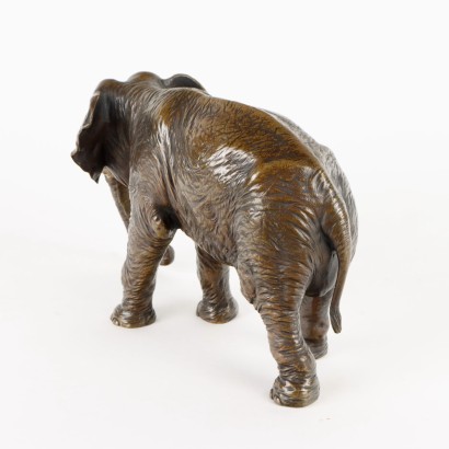 Éléphant en Bronze Europe XXe Siècle