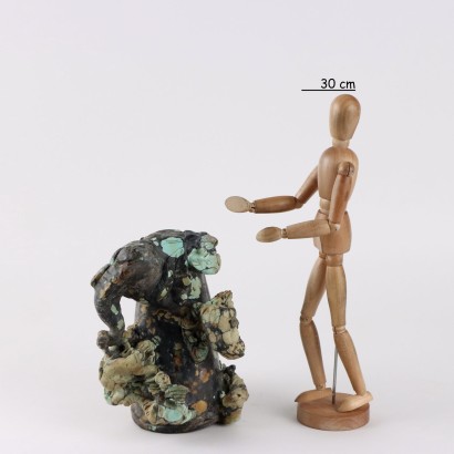 Gruppo Scultoreo in Radice di Turchese