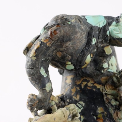 Gruppo Scultoreo in Radice di Turchese