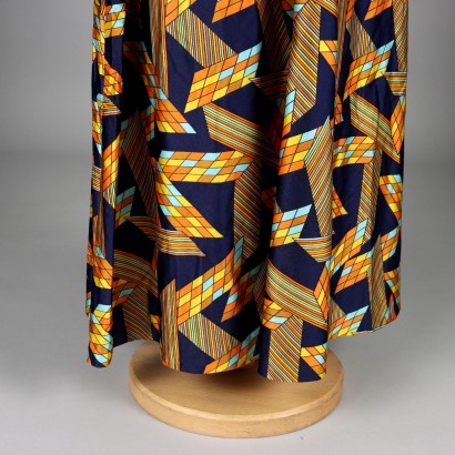 #vintage #abbigliamentovintage #abitivintage #vintagemilano #modavintage ,Abito Vintage Stampa Geometrica