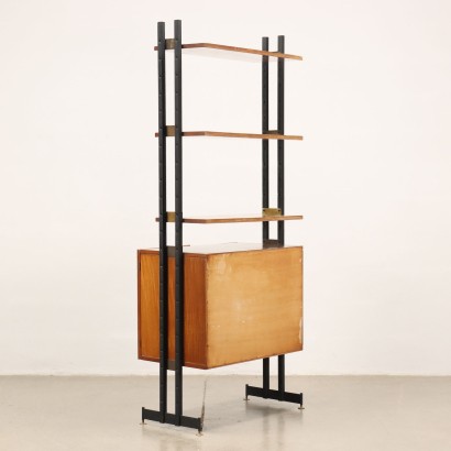 modernariato, modernariato di design, libreria, libreria modernariato, libreria di modernariato, libreria italiana, libreria vintage, libreria anni '60, libreria design anni 60,Libreria Anni 60