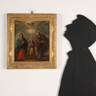 Gemalt mit der Heiligen Familie, der Heiligen Familie