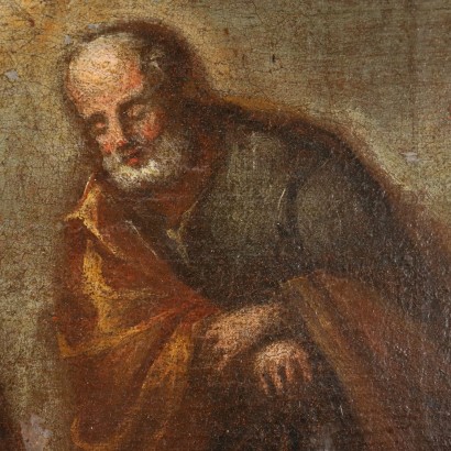 Gemalt mit der Heiligen Familie, der Heiligen Familie