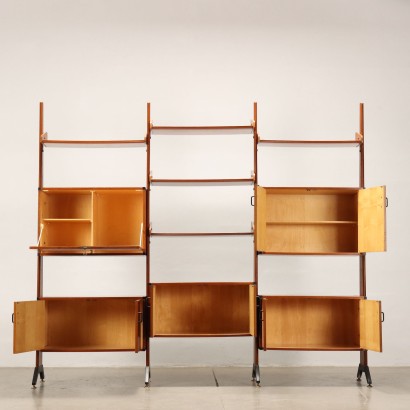 Bücherregal Teak Italien 1960er