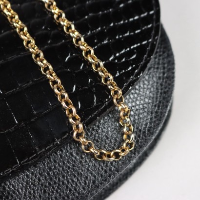 Cartera Vintage Estampado Cocodrilo Negro