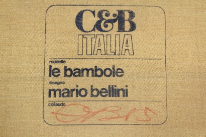 modernariato, divani, Divano, Divano Le bambole, Le bambole, anni 70, mario bellini, C&B, modernariato anni 70, divani anni 70, divano anni 70, C&B anni 70, mario bellini anni 70