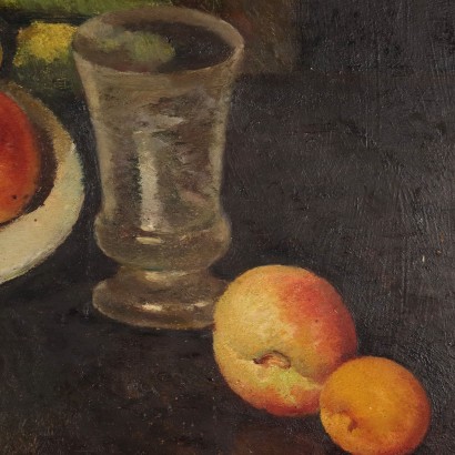 Dipinto di Leo Masinelli con Natura mo,Natura morta con frutta,Leo Masinelli,Leo Masinelli,Leo Masinelli,Leo Masinelli