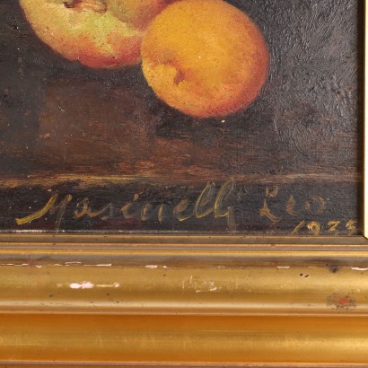 Dipinto di Leo Masinelli con Natura mo,Natura morta con frutta,Leo Masinelli,Leo Masinelli,Leo Masinelli,Leo Masinelli