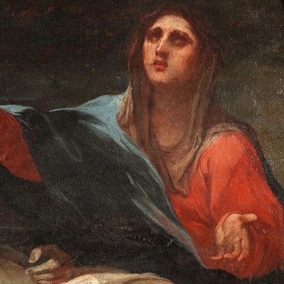 Dipinto con Compianto su Cristo Morto